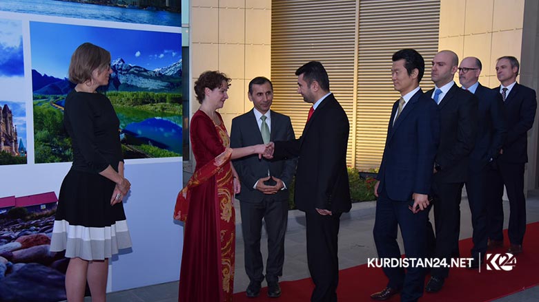 Fotoğraflarla Erbil’de ‘Kanada Günü’